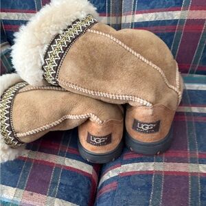 UGG Classic Brown Sheepskin Boots. Only wore a few times.